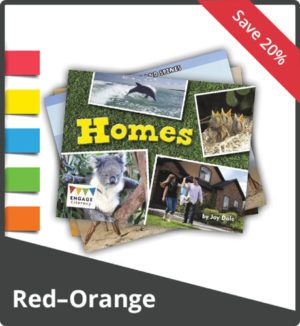 Non-Fiction Book Bands for Independent Reading: Red to Orange