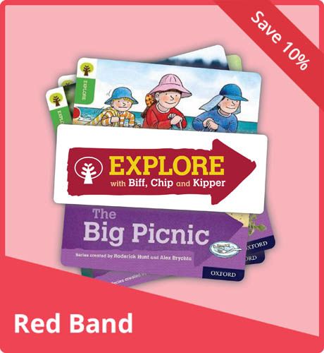 Explore with Biff, Chip and Kipper: Red