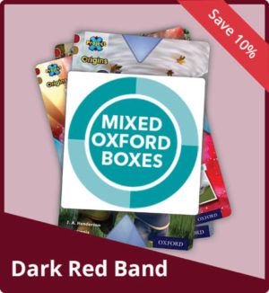 Oxford Mixed Scheme Box: Dark Red