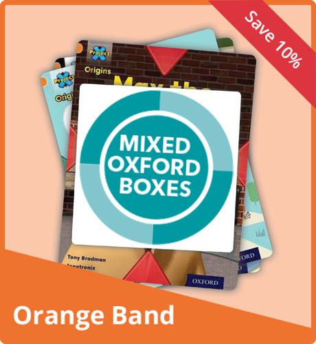 Oxford Mixed Scheme Box: Orange