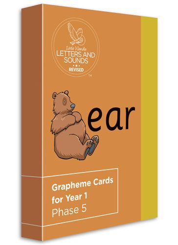 Big Cat Phonics for Little Wandle Letters and Sounds Revised - Grapheme Cards for Year 1: Phase 5