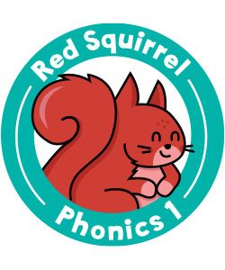 Red Squirrel Phonics Level 1 Set 1&2
