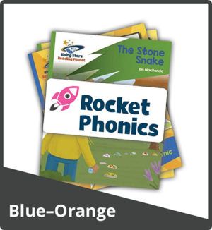Rocket Phonics Target Practice Readers Set 2 (Blue to Orange)