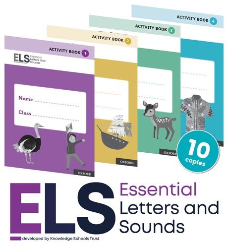 ELS Pupil Activity Books 1-4 (pack of 10 of each)