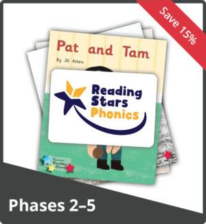 Reading Stars Phonics Phase 2–5 Pack (6 of each book)
