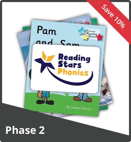 Reading Stars Phonics Phase 2 Pack
