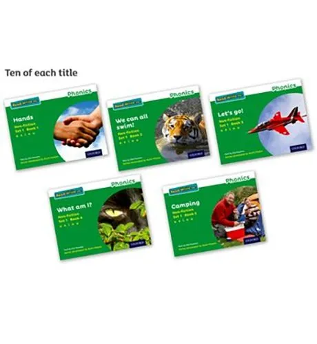 Buy Read Write Inc. Phonics: Green Set 1 Non-fiction books (Pack of 50 ...