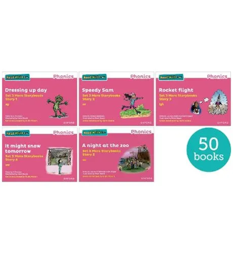 Buy Read Write Inc. Phonics: Pink Set 3A Storybook (Pack of 50 ...