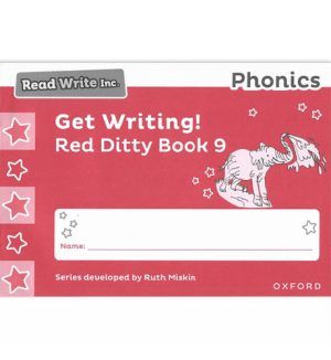 Buy Read Write Inc. Phonics: Get Writing! Red Ditty Book 9 Pack of 10 ...